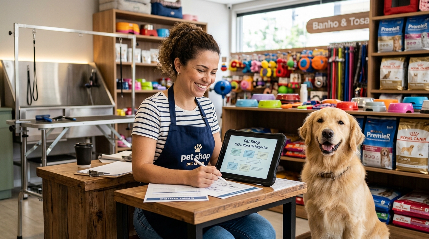 como abrir pet shop CNPJ